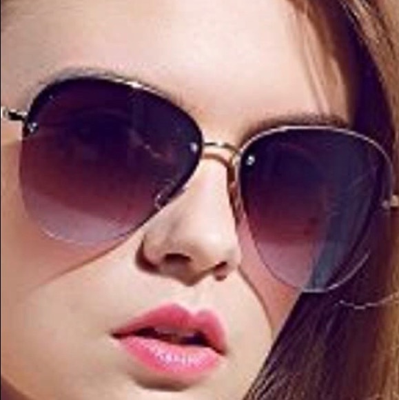 Diamond Candy Aviator oversized sunglasses UV400 - Picture 2 of 5
